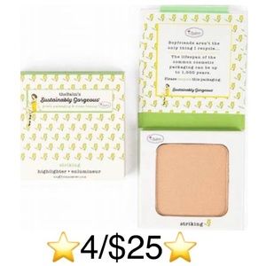 theBalm Sustainably Gorgeous Highlighter, Striking, Cruelty-Free, Clean Beauty